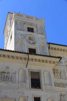 Die Villa Medici von der Parkseite