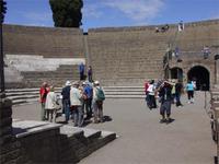Im Theater von Pompeji