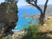 Blick vom Rocca bei Cefalu