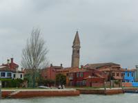 Burano und sein schiefer Turm