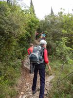 Wanderung auf dem Rocca del Garda