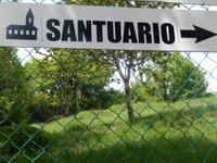 Auf dem Weg zur Kirche Madonna della Corona