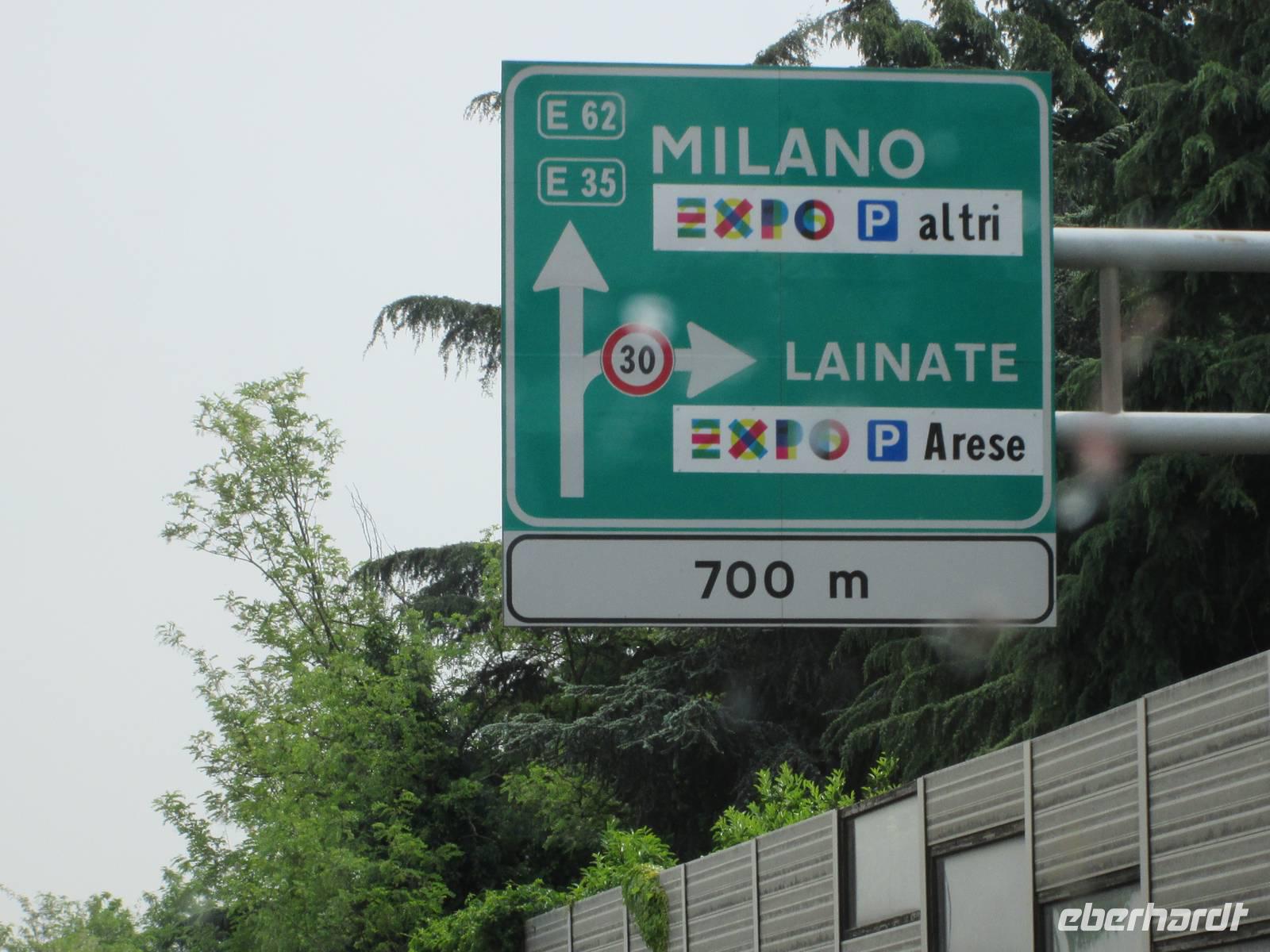 Mailand ist 2015 EXPO-Stadt