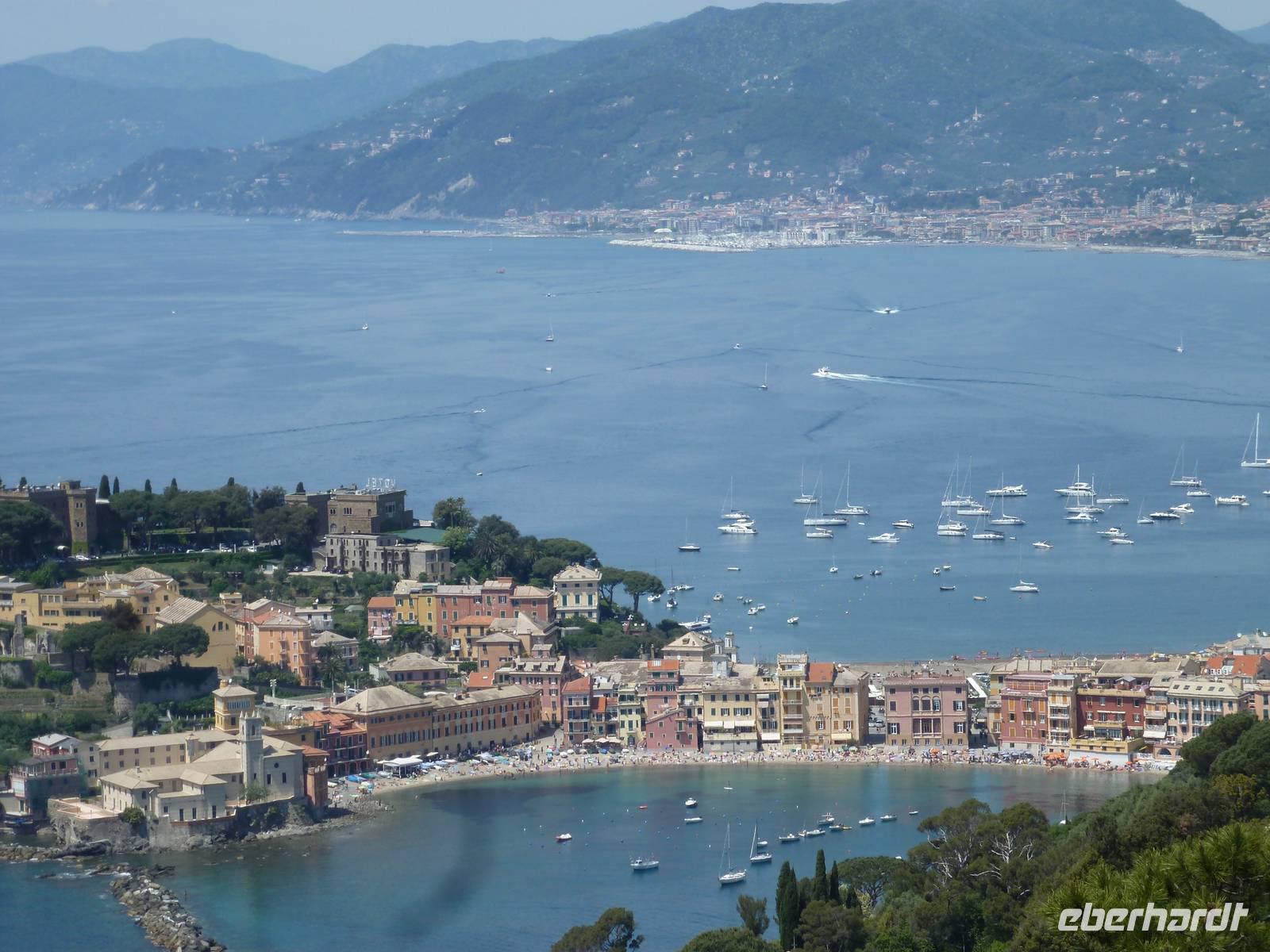 Sestri Levante Halbinsel mit  