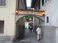 Abendessen in der Trattoria Pie di Castello