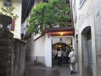 Abendessen in der Trattoria Pie di Castello