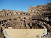Ein Teil der Arena wurde rekonstruiert, um das damalige Aussehen zu veranschaulichen
