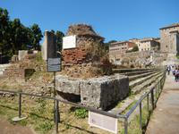 Von der Basilica Iulia ist wenig erhalten geblieben, aber zu ihrer Zeit war sie die größte Basilica auf dem Forum Romanum