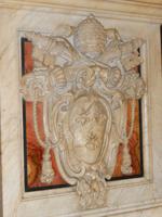 Das Wappen des italienischen Adelsgeschlechts der Barberini