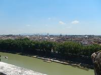 Der antike Stadtkern liegt jenseits des Tibers