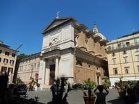 Etwa 840 Jahre alt ist die Kirche San Salvatore in Lauro am Tiberufer