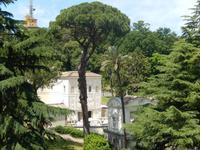 Aus der Galerie der Landkarten konnte man auch den ein oder anderen Blick in die Gärten des Vatikans erhaschen
