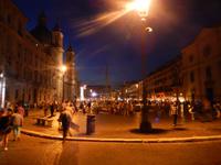Den Piazza Navona kannten wir bereits, aber nachts war er noch einmal ein ganz neues Erlebnis