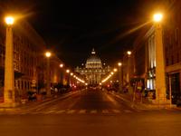 Besonders imposant schlossen wir unseren Spaziergang mit einem Gang entlang der Via della Conciliazione ab