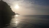 Abend an der slowenischen Adriaküste