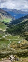Abstieg ins Pfelder Tal