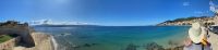 Ajaccio, Strandpanorama