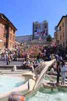 An der Spanischen Treppe