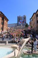 An der Spanischen Treppe