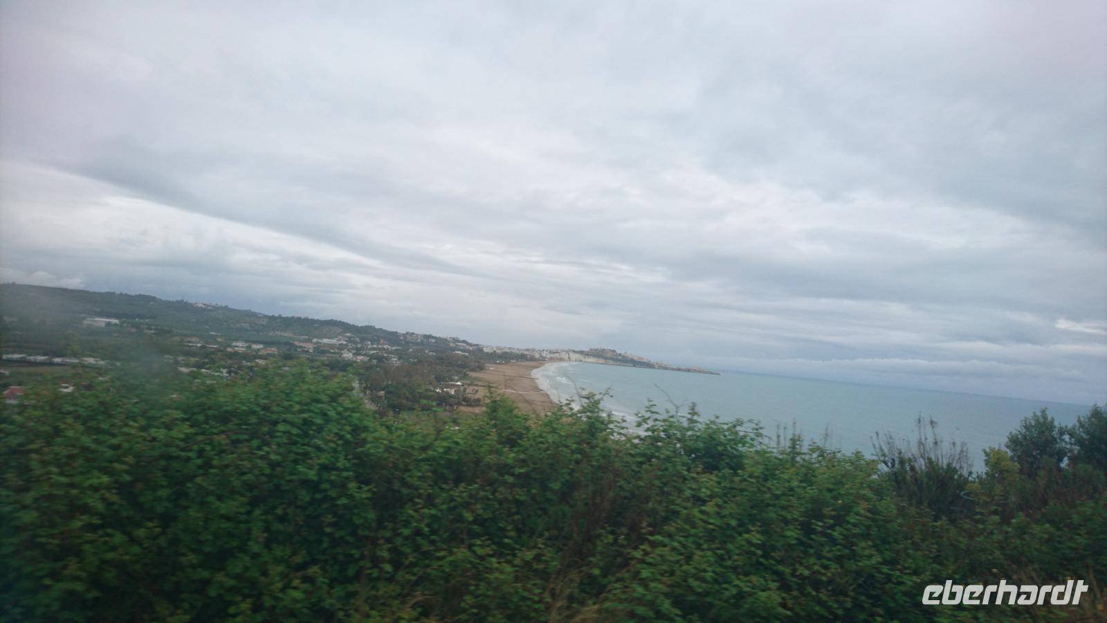 Anfahrt nach Vieste