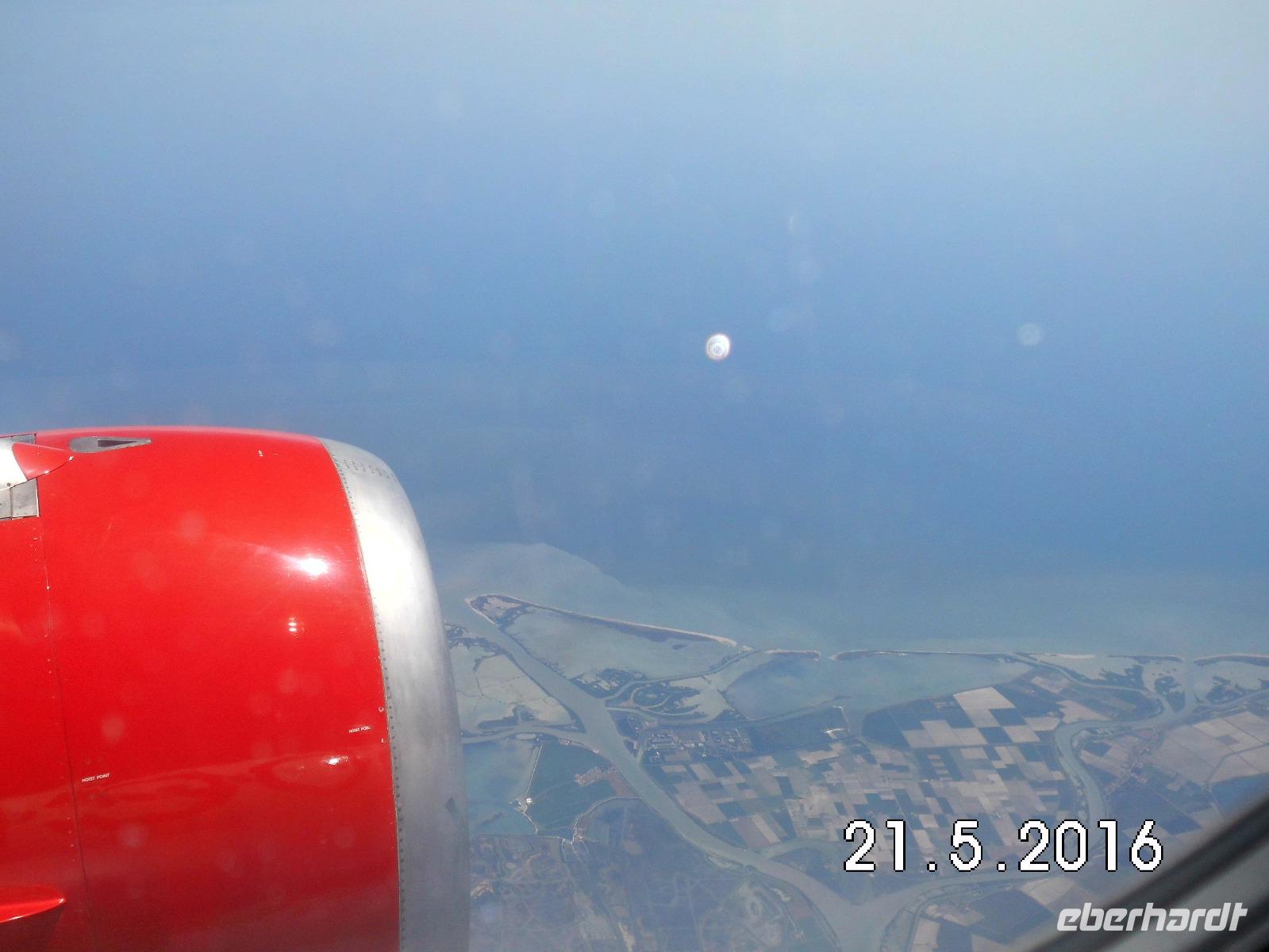 Anflug auf Rom