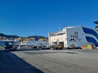 Ankunft in Genua...