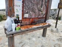 Apulien, Gargano, Kloster Pulsano, Picknick