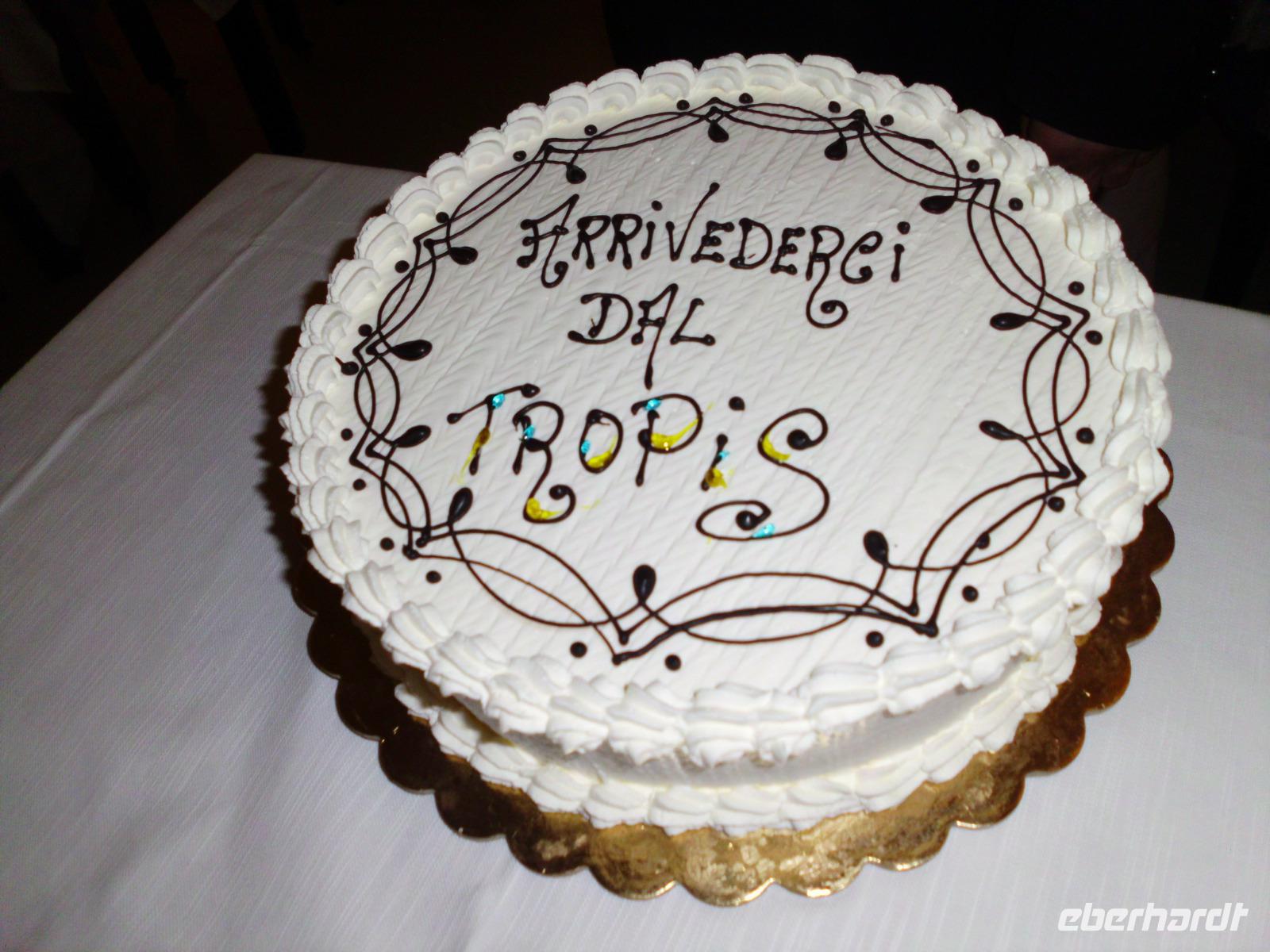 Arrivederci - eine schöne Geste