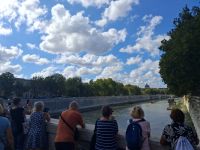 Auf dem Weg nach Trastevere - der Tiber