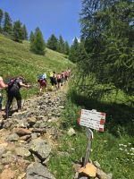 Auf dem Weg zum Fort Zaccarino