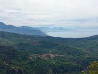 Ausblick bei der Grotte St Michele