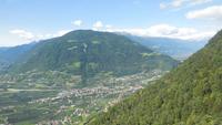 Ausblick von der Seilbahn