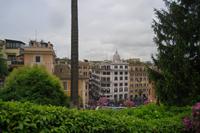 Ausblick von der Spanischen Treppe