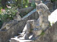 Bardini-Garten, ein Flirt an der Treppe