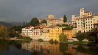 Bassano del Grappa (Blick von der Ponte Vecchio)