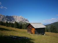 Berghütte.