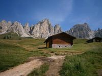Berghütte.