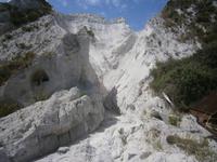 Bimssteinbruch auf Lipari