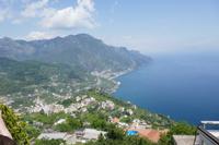 Blick auf Amalfiküste von Ravello aus