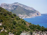Blick auf Cala Gonone
