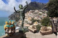 Blick auf Positano
