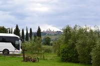 Blick auf San Gimignano