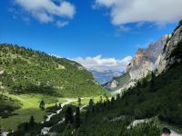 Blick auf Sass Dlacia