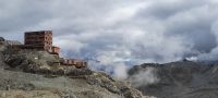 Blick auf Stettinger Hütte