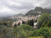Blick auf Taormina