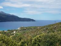 Blick auf das Meer von der Insel Elba aus