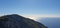 Blick ins Cilento mittig am Horizont