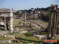 Blick ins Forum Romanum
