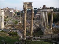 Blick ins Forum Romanum