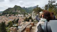 Blick nach Castelmola